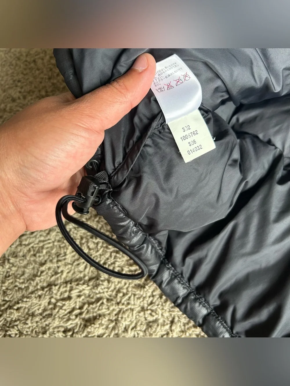 The North Face 1996 Nuptse Retro 700 Down Puffer Hooded Vest Mens XL Black Y2K